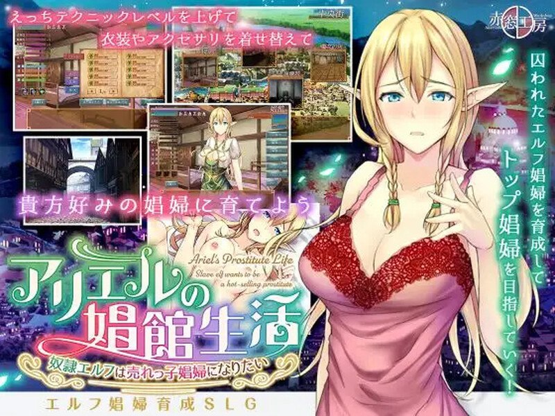 [经营SLG/卖春援交/妖精]艾莉尔的风月人生（アリエルの娼館生活）V1.02-(STEAM官中+DLC）[650M/百度]