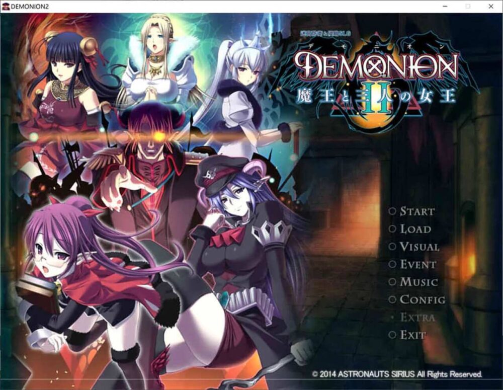 [SLG/精美CG/汉化] 魔王和三人之女王/DEMONION2 +全CG存档 [XN/百度/5.4G]